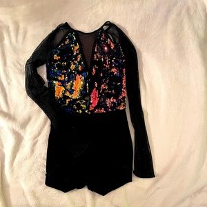 Beautiful velvet costume